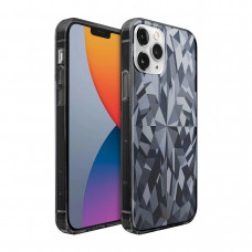 Чехол-накладка LAUT DIAMOND для iPhone 12 /12 Pro - Black (L_IP20M_DI_BK)