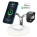 Док-станция STR 3in1 MagSafe Wireless Charging Station Dock (только для iPhone 12 | 13 Series | Apple Watch | AirPods) - White