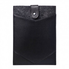 Gmakin Felt Envelope Case with Button for iPad 9.7/10.5 with Eco Leather