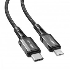 Cable Acefast Type-C to Lightning PD 30W (1.2m) - Gray (C1-01)