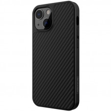 Карбоновый чехол Nillkin Synthetic Fiber Series for iPhone 13 - Black