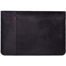 INCARNE BRICK Handmade Leather Case for MacBook Air 13 (2018-2020) / Pro 13 (2016-2020) - Black