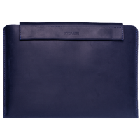 INCARNE HORIZON Handmade Leather Case for MacBook Air 13 (2012-2017) - Blue