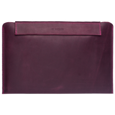 INCARNE HORIZON Handmade Leather Case for MacBook Pro 16 (2019) - Bordeaux