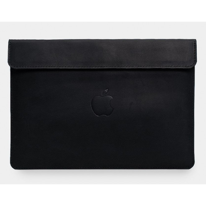 INCARNE KLOUZ handmade leather case for any laptop (individual tailoring) - Black