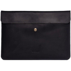 INCARNE LAB Handmade Leather Case for MacBook Air 13 (2012-2017) - Black