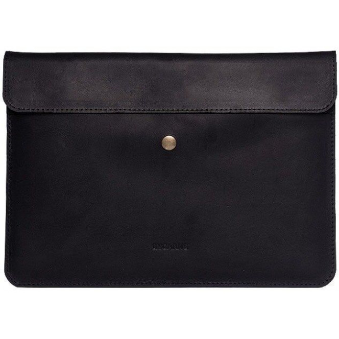 INCARNE LAB Handmade Leather Case for MacBook Pro 15 (2016-2019) - Black