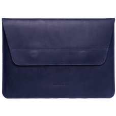 INCARNE LINE Handmade Leather Case for MacBook Air 13 (2012-2017) - Blue