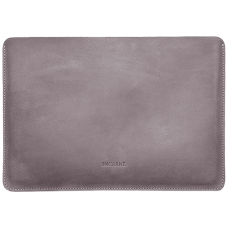 INCARNE NEW GAMMA handmade leather case for any laptop (custom tailoring) - Gray