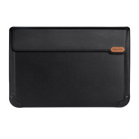 Кожаный чехол-конверт с подставкой Nillkin Versatile Laptop Sleeve MacBook 16.1（Horizontal design) - Black