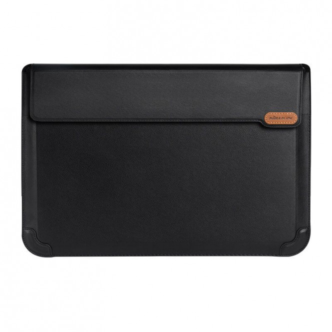 Кожаный чехол-конверт с подставкой Nillkin Versatile Laptop Sleeve MacBook 16.1（Horizontal design) - Black