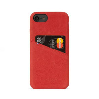 Italian Leather Decoded Back Cover for iPhone 6/6s/8/7/SE (2020) - Red (D6IPO7BC3RD)