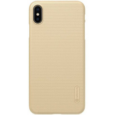 Матовый чехол-накладка Nillkin Super Frosted Shield Case for iPhone X/Xs - Golden