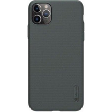 Матовый чехол-накладка Nillkin Super Frosted Shield Case for iPhone 11 Pro - Dark Green