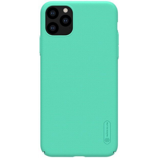 Матовый чехол-накладка Nillkin Super Frosted Shield Case for iPhone 11 Pro - Mint Green