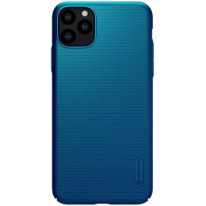 Матовый чехол-накладка Nillkin Super Frosted Shield Case for iPhone 11 Pro - Peacock Blue