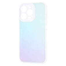 Матовый чехол STR Gradient с защитой камеры для iPhone 13 Pro Max - Blue