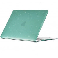 STR Glitter Hard Shell Case for MacBook Air 13 (2018-2020) - Green