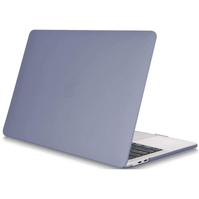 Пластиковый матовый чехол-накладка STR Matte Cream Hard Shell Case for MacBook Pro 13 (2016-2020) - Lavender Gray