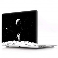 STR Pattern Hard Shell Case for MacBook Air 13 (2018-2020) - Astronaut