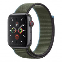 Nylon STR Sport Loop Band for Apple Watch 42/44/45 mm - Inverness Green