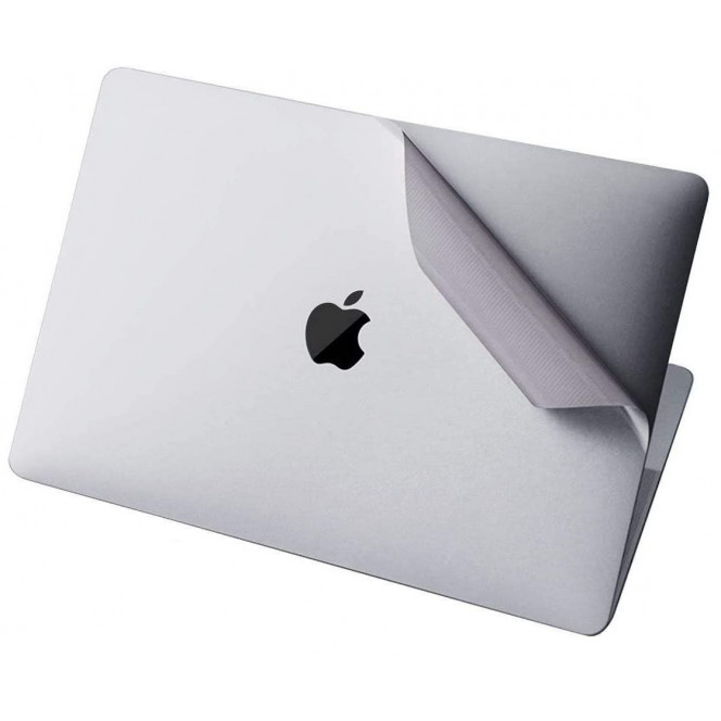 STR Mac Guard Full Body Skin for MacBook Air 13 (2018-2020) - Silver