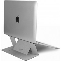 Adhesive laptop stand MOFT Stand - Silver