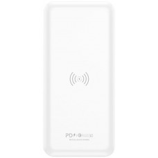 Portable charger with wireless charging FONENG Q16 PowerBank (10000 mAh) - White