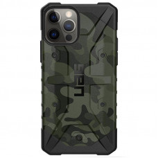 Противоударный чехол UAG Pathfinder for iPhone 12 Pro Max - Green (Лучшая копия)