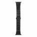 LAUT LINKS premium steel strap for Apple Watch 42/44/45 mm (Series SE/7/6/5/4/3/2/1) - Black (L_AWL_LI_BK)