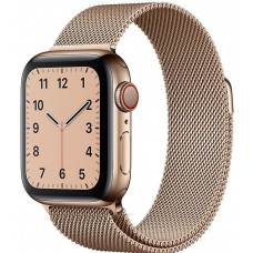 Metal strap STR Milanese Loop Band for Apple Watch 38/40/41 mm (Series SE/7/6/5/4/3/2/1) - Gold