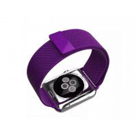 Metal strap STR Milanese Loop Band for Apple Watch 38/40/41 mm (Series SE/7/6/5/4/3/2/1) - Purple