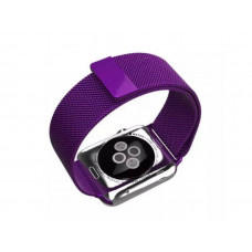 Metal strap STR Milanese Loop Band for Apple Watch 38/40/41 mm (Series SE/7/6/5/4/3/2/1) - Purple