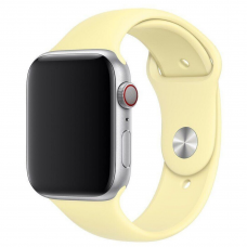 STR Sport Band for Apple Watch 42/44/45 mm (Series SE/7/6/5/4/3/2/1) (S/M and M/L) - Mellow Yellow