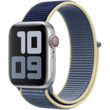 Нейлоновый ремешок STR Sport Loop Band for Apple Watch 38/40/41 mm (Series SE/7/6/5/4/3/2/1) - Alaskan Blue