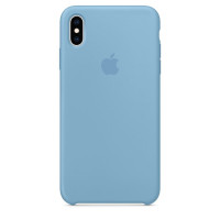 STR Silicone Case (HQ) for iPhone X/Xs - Cornflower