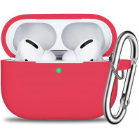 AirPods Pro STR Silicone Case with Carabiner - Red