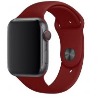 Silicone Sport Band STR Sport Band for Apple Watch 38/40/41 mm (M/L) - Wine Red