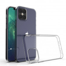 Силиконовый тонкий прозрачный чехол STR Clear Silicone Case 0.5 mm для iPhone 11 - Clear