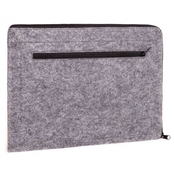 Gmakin Light Horizontal Felt Zip Case for MacBook Air 13 (2012-2017) / Pro Retina 13 (2012-2015) / Pro 14 (2021) M1 (GM67)