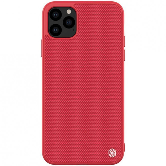 Текстурированный чехол-накладка Nillkin Textured case for iPhone 11 Pro Max - Red