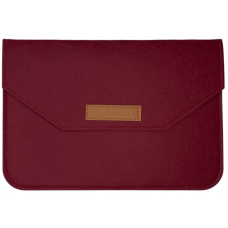 Войлочный чехол ZAMAX Felt Bag for MacBook Air 13 (2018-2020) / Pro 13 (2016-2020) - Wine Red