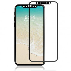 Protective glass XO FD1 3D Curved Surface Full Screen Tempered Glass 0.26 mm Black for iPhone XS/X