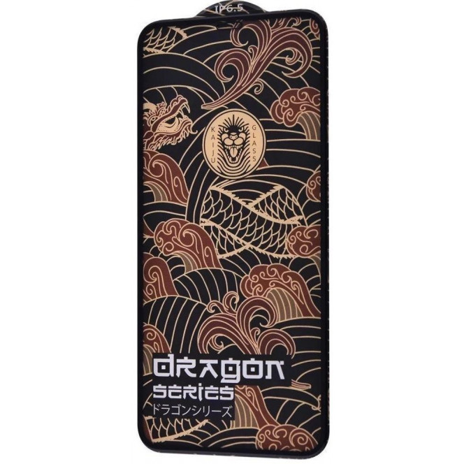 FULL SCREEN KAIJU GLASS Dragon Series iPhone 12/12 Pro - Black