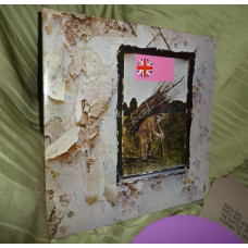 Led Zeppelin IV 1971(78) Atlantic UK K 50008 pink/purple vinyl ~NM / EX+