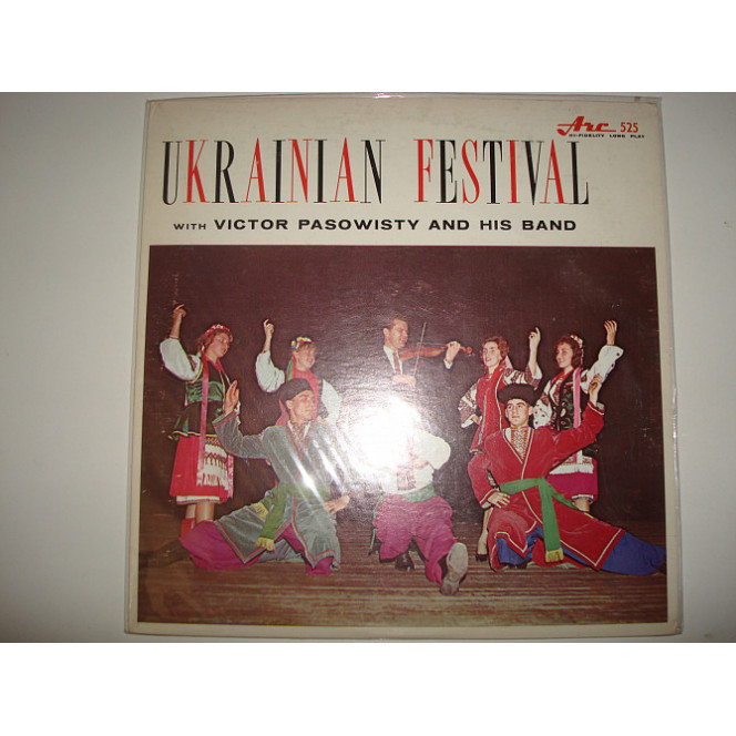 VICTOR PASOWISTY AND HIS BAND-Ukrainian Festival Canada Folk, World, & Country Folk, Polka