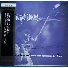 Artie Shaw and his gramersy fiveI cant get started LP Japan