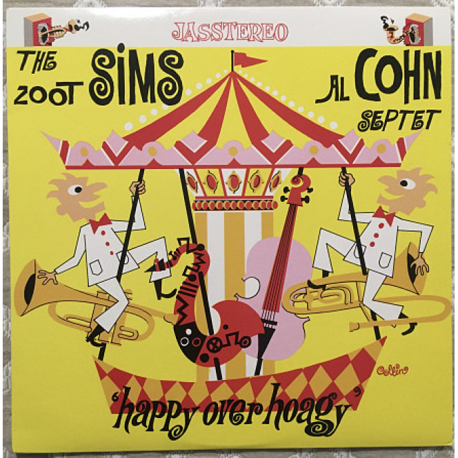 The Zoot Sims Al Cohn Septet ‎– 1987 Happy Over Hoagy [US Jass Records ‎– Jass Twelve]