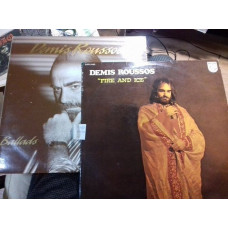 Demis Roussos 2lp fire & ice/ballads 1971/1989 Philips