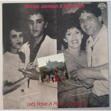 LP Wanda Jackson & Karel Zich Lets Have A Party In Prague, 1987 год